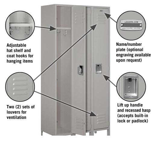 Smonrack Smonlocker Taqulla Locker Prof. Doors (L X An X Al: 50 X 80 - View #3