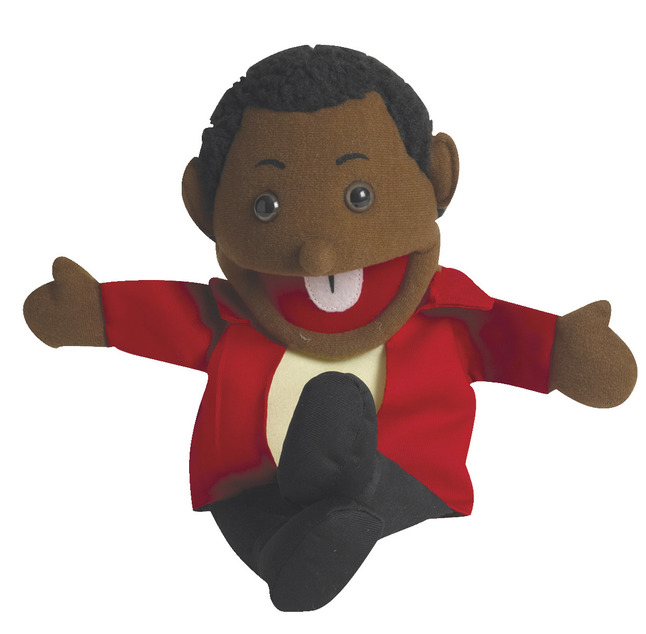 Children's Factory 15" Ethnic Puppets Set - 6 Multicultural Hand Puppets With Movable Mouths